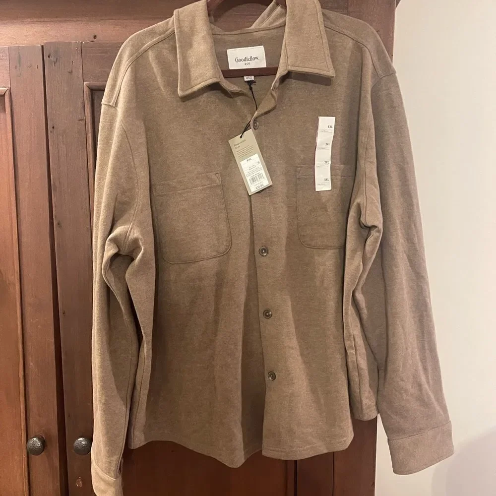 Knit button up shirt NWT - Picture 2 of 4